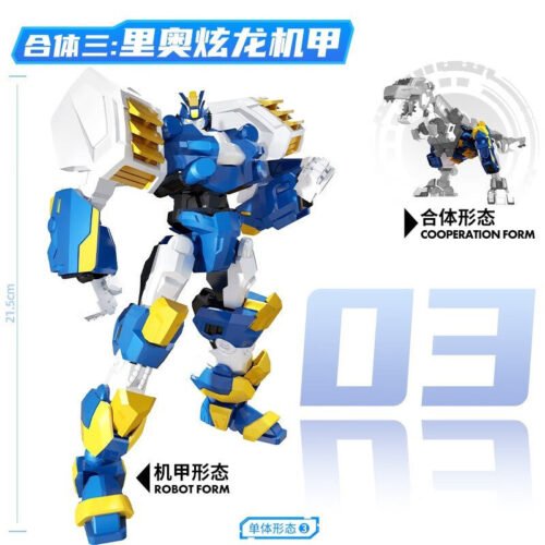 正版 MINI FORCE 迷你特工隊 超級霸龍王 變形機器人 恐龍機器人 兒童玩具 糖果潮玩 迷你特攻隊 合體機器人：圖片 6