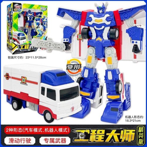 正版 HELLO CARBOT 衝鋒戰士 變形汽車機器人 男孩玩具兒童 汽車變形合集 糖果潮玩：圖片 26