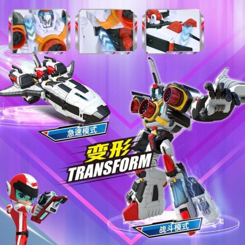 韓國正版 MINI版 TOBOT GD 機器戰士 宇宙奇兵 銀河戰士 變形機器人 兒童玩具 糖果潮玩 疾風/正義警長：圖片 4