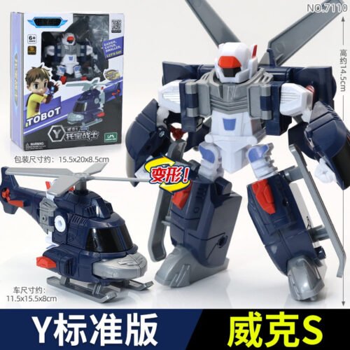 TOBOT機器戰士兄弟人男孩金剛艾斯x威克y汽車機甲車神合體 正版授權  超能版 變形機器人戰士 金剛：圖片 8