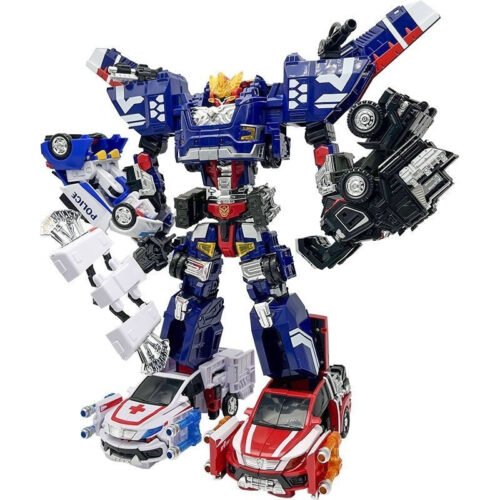 正版 hello carbot 衝鋒戰士 警探酷雷X 救援大力X 特警飛天X 暴風X 變形機器人 兒童玩具 糖果潮玩：圖片 8