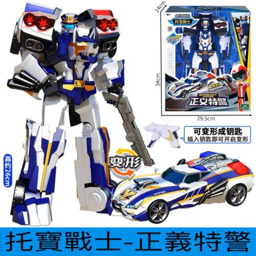 韓國正版 TOBOT GD 機器戰士 宇宙奇兵 銀河戰士 變形機器人 兒童玩具 生日禮物 變形玩具車至尊戰神/野獸/蠻牛：圖片 15