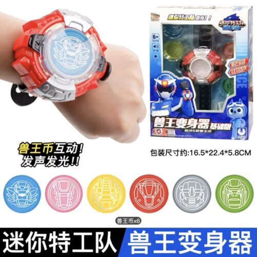 49198c91-a921-4cab-af7e-173e342e00e9 正版 MINI FORCE 迷你特工隊 宇宙警察 重裝戰警 百獸機甲 變形機器人 玩具車 兒童玩具 特攻隊 糖果潮玩:圖片 27