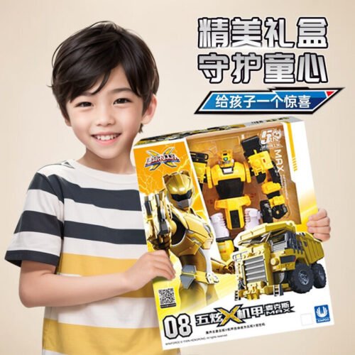 正版 MINI FORCE 迷你特工隊 五炫X機甲-麥克斯 變形機器人 兒童玩具 玩具車 糖果潮玩 迷你特攻隊 機器人：圖片 8