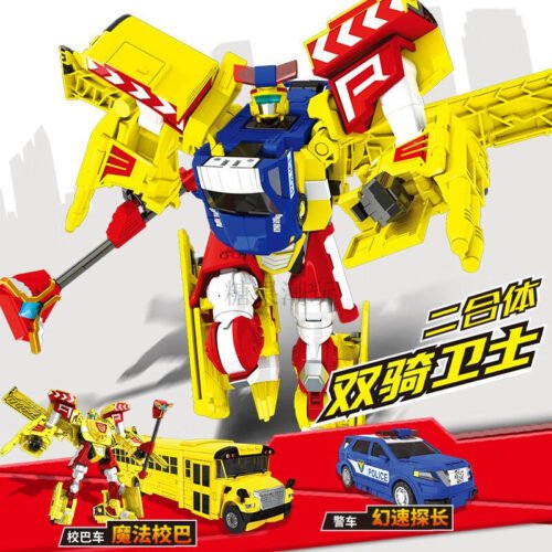 正版 hello carbot 衝鋒戰士 重裝悍將培恩 無敵超護巨人 變形機器人 糖果潮玩 變形玩具車：圖片 5