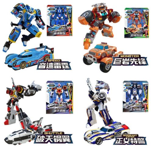 韓國正版 TOBOT GD 機器戰士 宇宙奇兵 銀河戰士 變形機器人 兒童玩具 生日禮物 變形玩具車至尊戰神/野獸/蠻牛：圖片 5