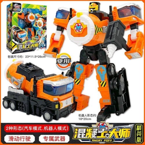 正版 HELLO CARBOT 衝鋒戰士 變形汽車機器人 男孩玩具兒童 汽車變形合集 糖果潮玩：圖片 22