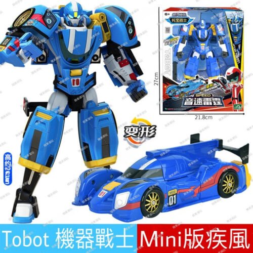 韓國正版 MINI版 TOBOT GD 機器戰士 宇宙奇兵 銀河戰士 變形機器人 兒童玩具 糖果潮玩 疾風/正義警長：圖片 10