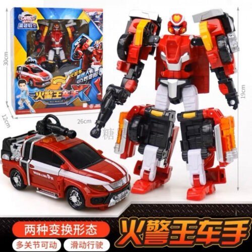 正版 hello carbot 衝鋒戰士 警探酷雷X 救援大力X 特警飛天X 暴風X 變形機器人 兒童玩具 糖果潮玩：圖片 7