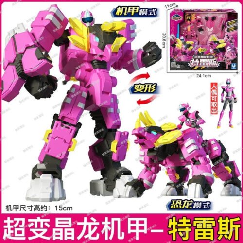 正版 MINI FORCE 迷你特工隊 變形機器人 兒童玩具  糖果潮玩 恐龍機器人 迷你特攻隊 變形玩具 玩具車 恐龍：圖片 15
