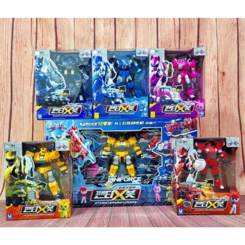 正版MINI FORCE 迷你特工隊玩具 五炫機甲 特工隊 特攻隊 JUMPGO正版 兒童玩具 變形機器人玩具 糖果潮玩：圖片 9