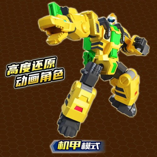 正版 MINI FORCE 迷你特工隊 超變鐳龍機甲 變形機器人  糖果潮玩 生日禮物 恐龍機器人 迷你特攻隊 變形玩具：圖片 6