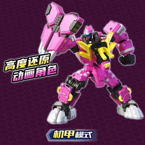 正版 MINI FORCE 迷你特工隊 超變晶龍機甲 變形機器人 糖果潮玩 生日禮物 恐龍機器人 迷你特攻隊 變形玩具：圖片 6