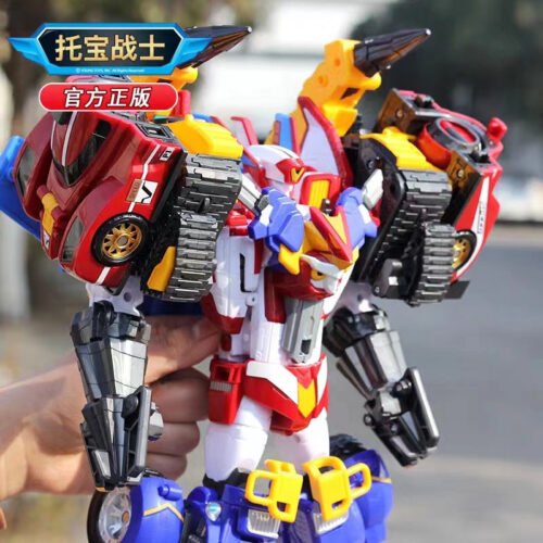 6464d1a7-5b58-4874-af93-934315b682c0 正版 TOBOT 機器戰士 託寶戰士 GD 宇宙奇兵 變形機器人 變身召喚器 汽車變形機器人 兒童玩具 生日禮物 糖果:圖片 2