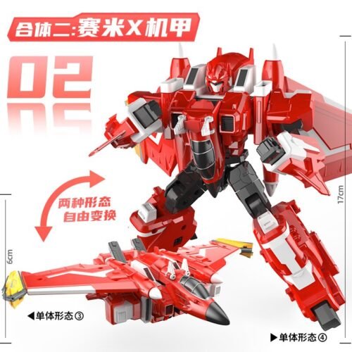 正版MINI FORCE 迷你特工隊 特工X創世機甲 變形機器人 變形車玩具 兒童玩具 生日禮物 迷你特攻隊 變形玩具車：圖片 4