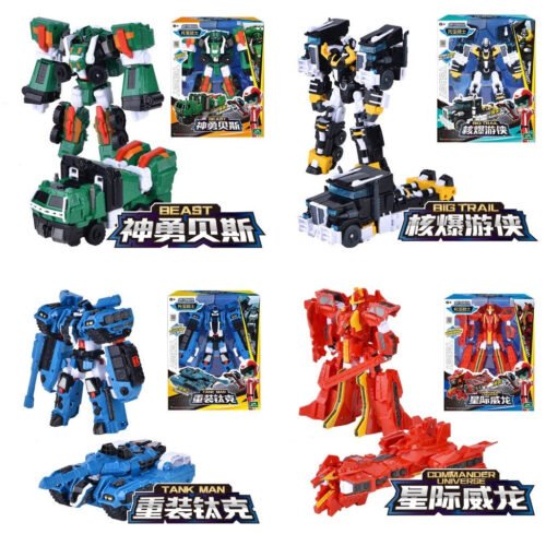 韓國正版 TOBOT GD 機器戰士 宇宙奇兵 銀河戰士 變形機器人 兒童玩具 生日禮物 變形玩具車至尊戰神/野獸/蠻牛：圖片 6