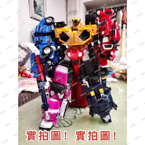 正版MINI FORCE 迷你特工隊玩具 五炫機甲 特工隊 特攻隊 JUMPGO正版 兒童玩具 變形機器人玩具 糖果潮玩：圖片 4