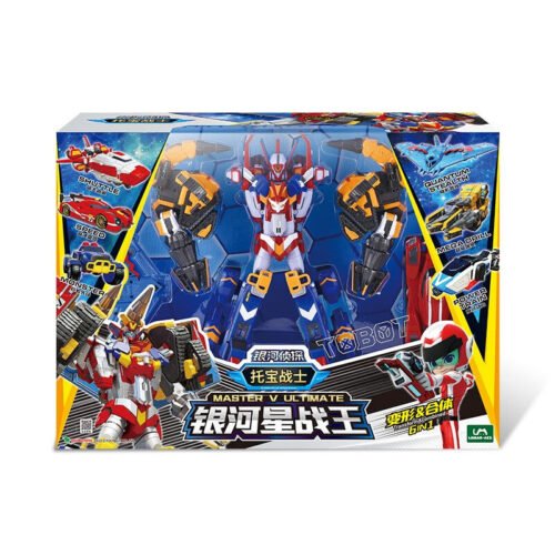 正版 TOBOT GD 機器戰士 超級至尊戰神 MASTER V ULTIMATE 變形機器人 兒童玩具 生日禮物：圖片 7