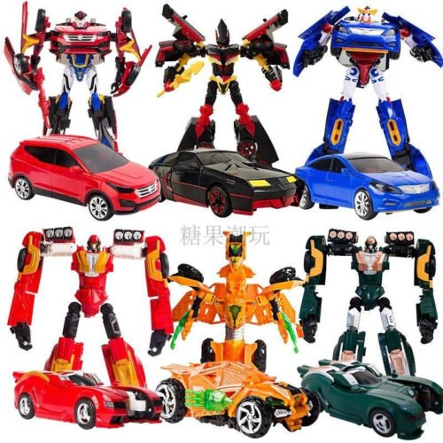 正版 HELLO CARBOT 衝鋒戰士 變形汽車機器人 男孩玩具兒童 汽車變形合集 糖果潮玩：圖片 5