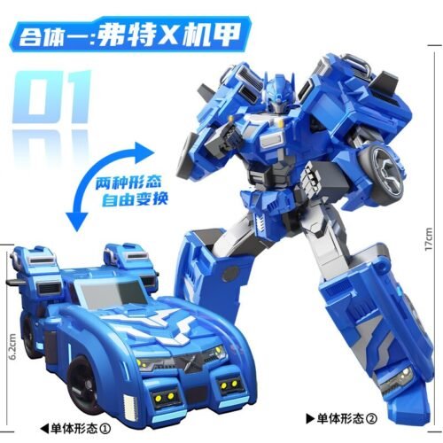 正版MINI FORCE 迷你特工隊 特工X創世機甲 變形機器人 變形車玩具 兒童玩具 生日禮物 迷你特攻隊 變形玩具車：圖片 3