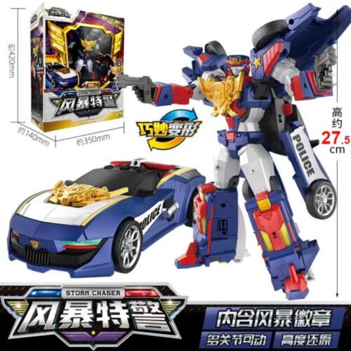 正版 MINI FORCE 迷你特工隊 最強警察系列 變形機器人 兒童玩具 變形玩具車 糖果潮玩 變形玩具車 機器人：圖片 13