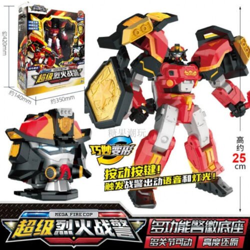 正版 MINI FORCE 迷你特工隊 最強警察系列 變形機器人 兒童玩具 變形玩具車 糖果潮玩 變形玩具車 機器人：圖片 12