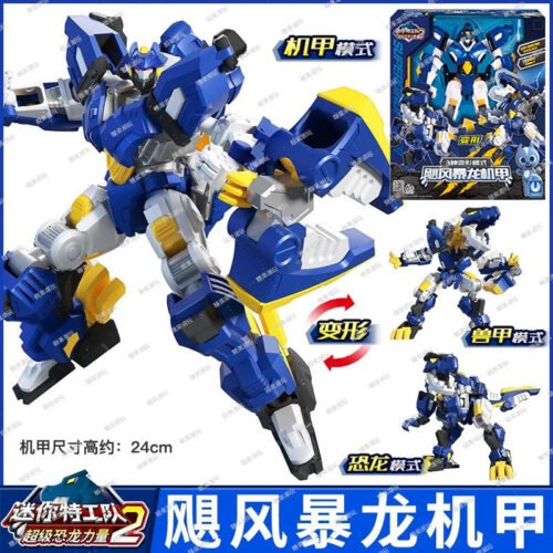 正版 MINI FORCE 迷你特工隊 變形機器人 兒童玩具  糖果潮玩 恐龍機器人 迷你特攻隊 變形玩具 玩具車 恐龍：圖片 10
