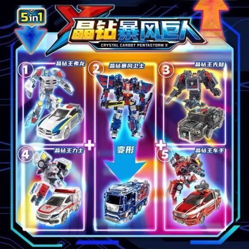 HELLO CARBOT 衝鋒戰士 晶獸戰隊 晶鑽暴風巨人 暴風X 獸巨人 生日禮物 玩具：圖片 19