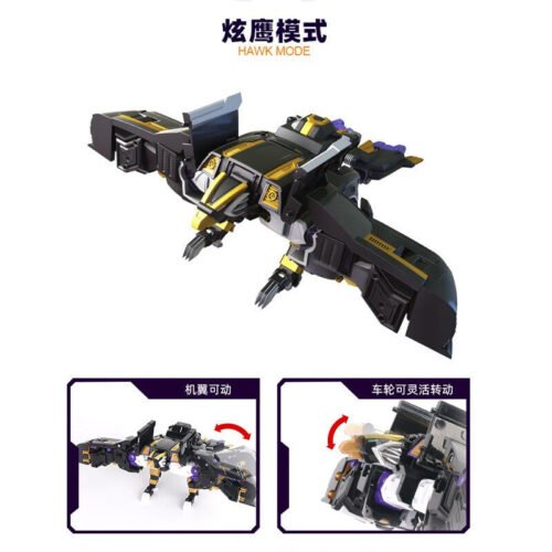 正版 MINI FORCE 迷你特工隊 特工X機甲-雷 變形機器人 糖果潮玩 玩具車 生日禮物 迷你特攻隊 老鷹 汽車：圖片 6