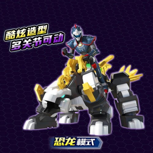 正版 MINI FORCE 迷你特工隊 超變擎龍機甲 變形機器人糖果潮玩 生日禮物 恐龍機器人 迷你特攻隊 變形玩具：圖片 5
