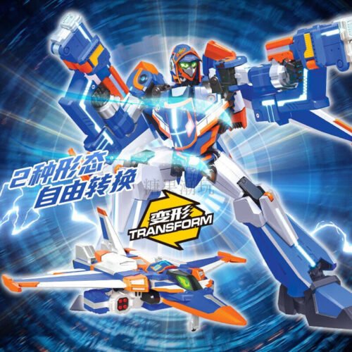 正版 metal cardbot S 炫卡鬥士2 獵空悍將 第二季野獸之力 變形機器人 飛機戰鬥機 兒童玩具 糖果潮玩：圖片 5