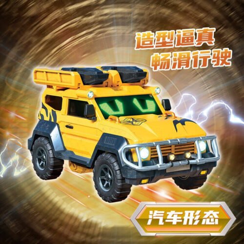 正版 metalcardbot S 炫卡鬥士2 星際遊俠 第二季野獸之力 變形機器人 越野車 兒童玩具 糖果潮玩 玩具車：圖片 7