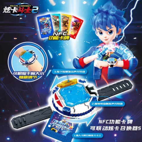 正版 metalcardbot S 炫卡鬥士 焰龍戰神 第二季野獸之力 變形機器人 油罐車 兒童玩具 糖果潮玩 玩具車：圖片 9