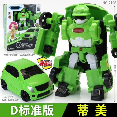 TOBOT機器戰士兄弟人男孩金剛艾斯x威克y汽車機甲車神合體 正版授權  超能版 變形機器人戰士 金剛：圖片 15