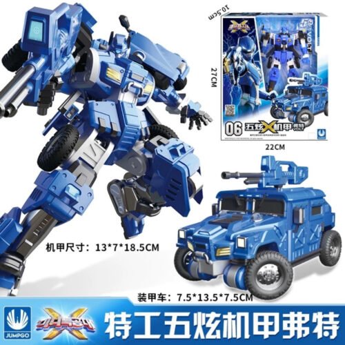 正版MINI FORCE 迷你特工隊玩具 五炫機甲 特工隊 特攻隊 JUMPGO正版 兒童玩具 變形機器人玩具 糖果潮玩：圖片 11