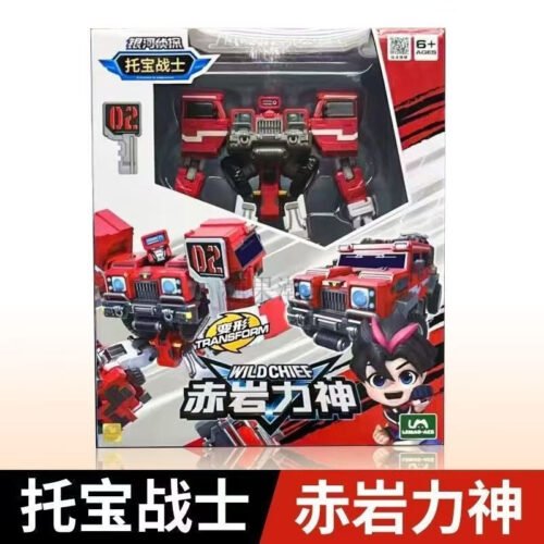 TOBOT GD 機器戰士 宇宙奇兵 韋德總長 疾速泰勇 閃電杰特 利爪沙德 巨力戴森 變形機器人 兒童玩具 糖果潮玩：圖片 7