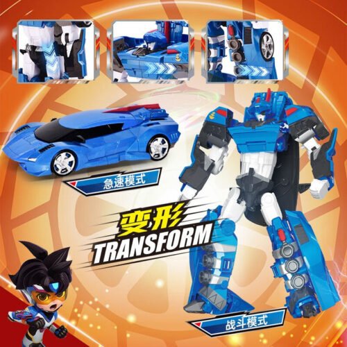 韓國正版 MINI版 TOBOT GD 機器戰士 宇宙奇兵 銀河戰士 變形機器人 兒童玩具 糖果潮玩 疾風/正義警長：圖片 7