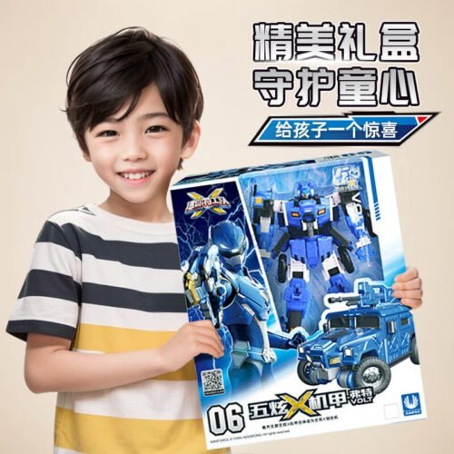 正版 MINI FORCE 迷你特工隊 五炫X機甲-弗特 變形機器人 兒童玩具 玩具車 糖果潮玩 迷你特攻隊 合體機器人：圖片 7