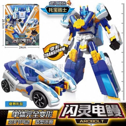 b2468487-26b9-417e-a505-539151cf8e17 正版 Tobot GD 機器戰士 宇宙奇兵 正義賈斯/巨神傑恩/獅王凱薩 變形機器人 兒童玩具 糖果潮玩 變形玩具車:圖片 16