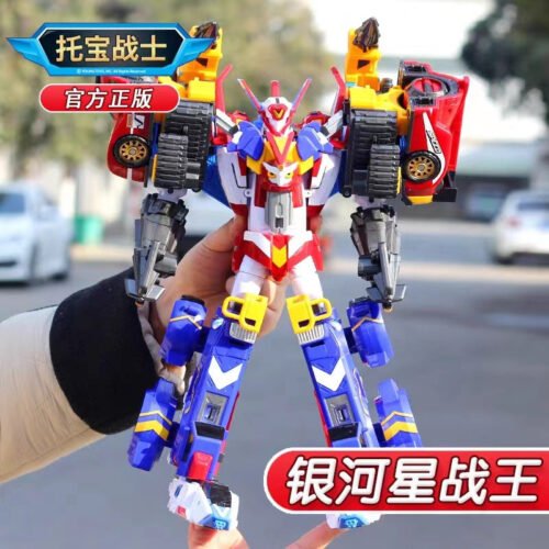 b7dc7e2b-d91d-4deb-8c91-a9572e19664c 正版 TOBOT 機器戰士 託寶戰士 GD 宇宙奇兵 變形機器人 變身召喚器 汽車變形機器人 兒童玩具 生日禮物 糖果:圖片 4