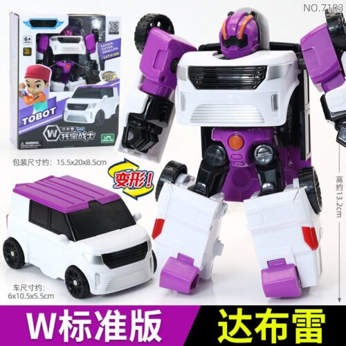 TOBOT機器戰士兄弟人男孩金剛艾斯x威克y汽車機甲車神合體 正版授權  超能版 變形機器人戰士 金剛：圖片 13
