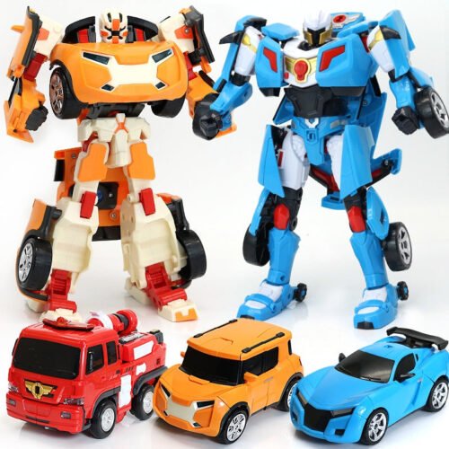 TOBOT機器戰士兄弟人男孩金剛艾斯x威克y汽車機甲車神合體 正版授權  超能版 變形機器人戰士 金剛：圖片 4