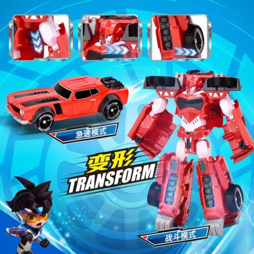 韓國正版 MINI版 TOBOT GD 機器戰士 宇宙奇兵 銀河戰士 變形機器人 兒童玩具 糖果潮玩 疾風/正義警長：圖片 6