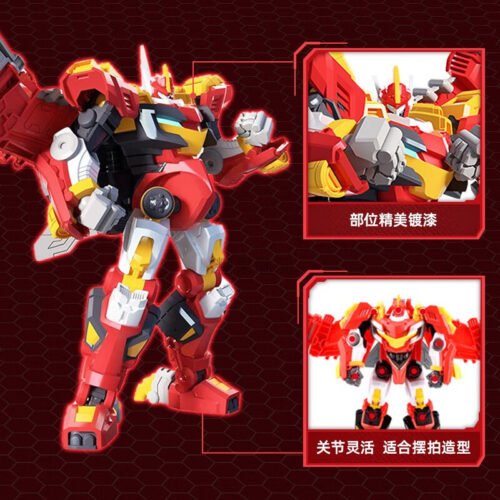 正版 MINI FORCE 迷你特工隊 霹靂炎龍機甲 變形機器人 兒童玩具 糖果潮玩 恐龍機器人 迷你特攻隊 變形玩具：圖片 5