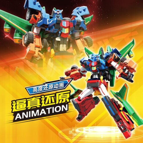 韓國正版 TOBOT GD 機器戰士 宇宙奇兵 坤特戰神 四合一 變形機器人 糖果潮玩 兒童生日禮物 玩具車 合體機器人：圖片 4