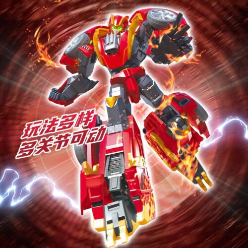 正版 metalcardbot S 炫卡鬥士2 霹靂火影 第二季野獸之力 變形機器人 糖果潮玩 生日禮物 變形玩具車：圖片 6