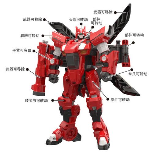 正版 MINI FORCE 迷你特工隊 五炫X機甲-賽米 變形機器人 兒童玩具 玩具車  糖果潮玩 迷你特攻隊 合體機器：圖片 4