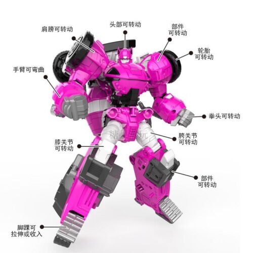 正版 MINI FORCE 迷你特工隊 五炫X機甲-露西 變形機器人 兒童玩具 玩具車 糖果潮玩 迷你特攻隊 合體機器人：圖片 7