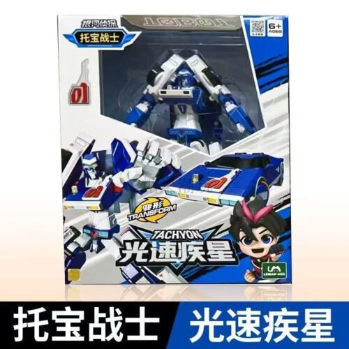 TOBOT GD 機器戰士 宇宙奇兵 韋德總長 疾速泰勇 閃電杰特 利爪沙德 巨力戴森 變形機器人 兒童玩具 糖果潮玩：圖片 6