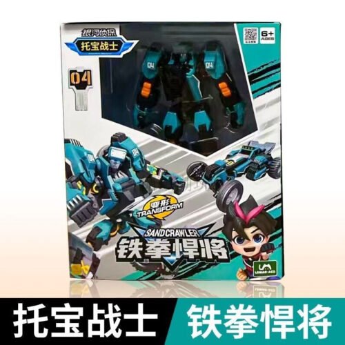 TOBOT GD 機器戰士 宇宙奇兵 韋德總長 疾速泰勇 閃電杰特 利爪沙德 巨力戴森 變形機器人 兒童玩具 糖果潮玩：圖片 4